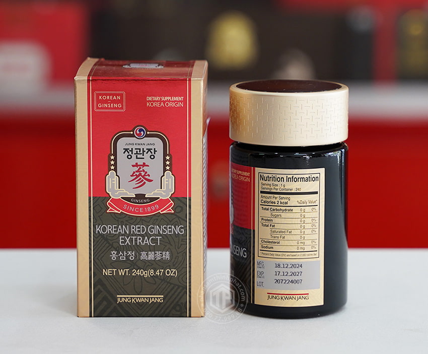 Cao hồng sâm Chính phủ Hàn Quốc cao cấp KGC Jung Kwan Jang  240g