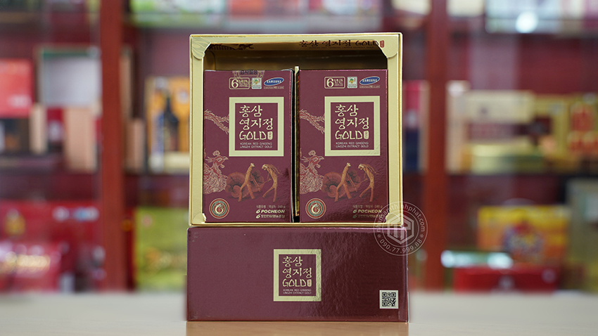 Cao hồng sâm linh chi Pocheon chính hãng Hàn Quốc