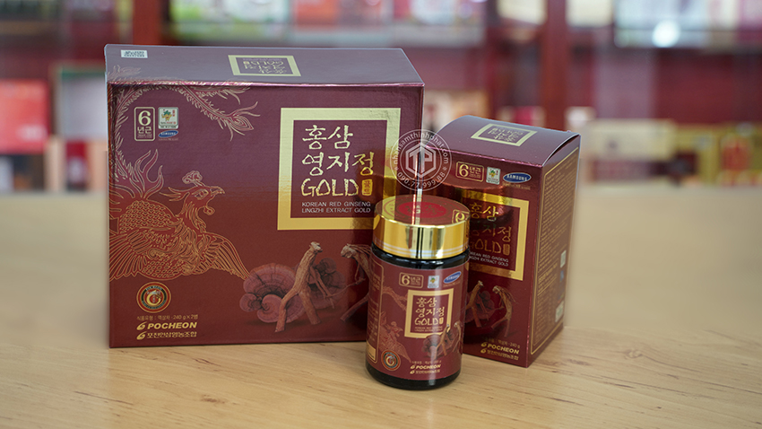 Cao hồng sâm linh chi Pocheon chính hãng Hàn Quốc