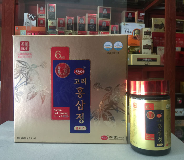 Cao hồng sâm 6 năm tuổi KGS Hàn Quốc