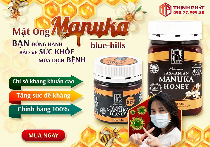 Mật ong manuka - Bạn đồng hành bảo vệ sức khỏe mùa dịch bệnh