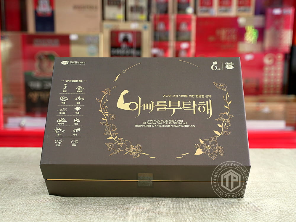 Nước hồng sâm cao cấp cho nam KGS Hàn Quốc