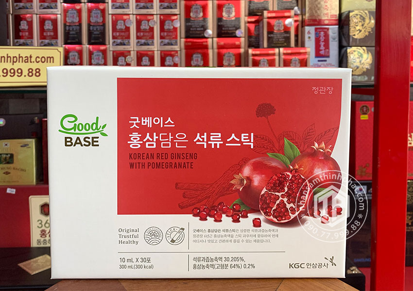 Nước hồng sâm lựu cao cấp KGC Hàn Quốc 30 gói x 10ml