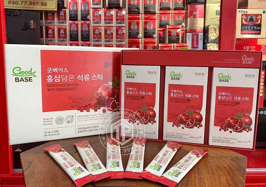 Nước hồng sâm lựu cao cấp KGC Hàn Quốc 30 gói x 10ml