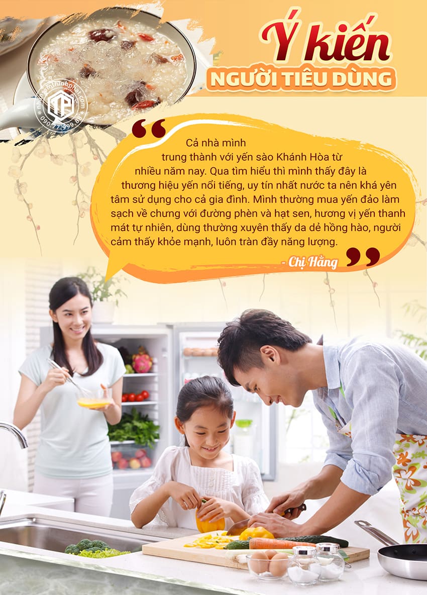 Ý Kiến Của Người Tiêu Dùng Về Yến Sào Khánh Hòa