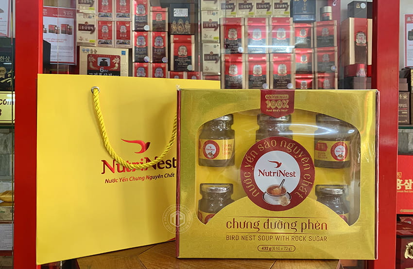 Yến chưng sẳn hộp 6 lọ Gold Bird Silver