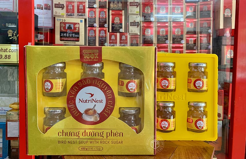 Yến chưng sẳn hộp 6 lọ Gold Bird Silver