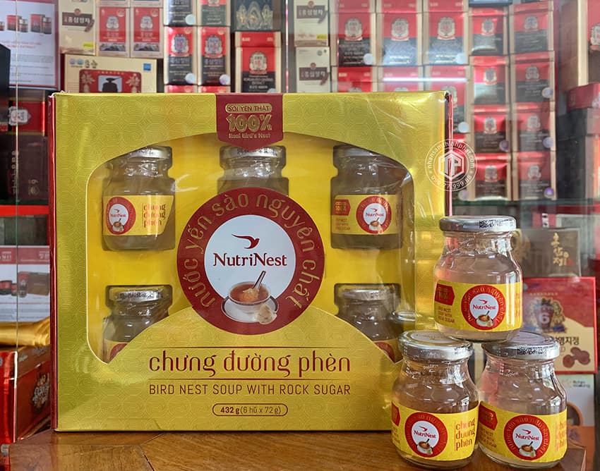Yến chưng sẳn hộp 6 lọ Gold Bird Silver